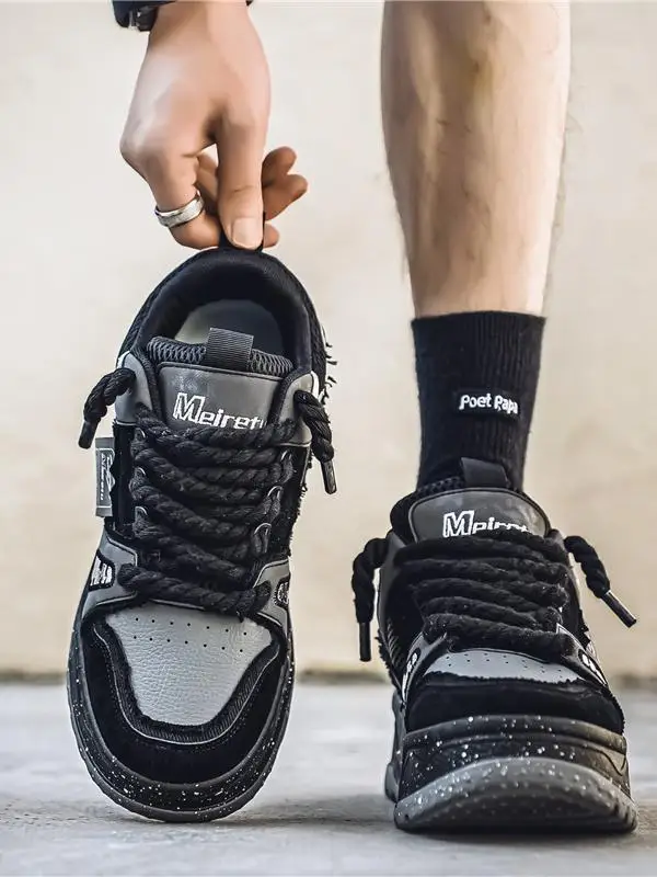Новинка 2024 модные мужские кроссовки в Корейском стиле для молодых студентов