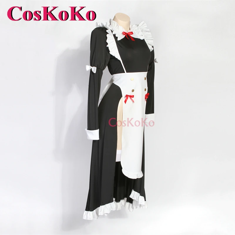 CosKoKo оригинальный костюм кошки-горничной для косплея аниме NEKOPARA милое изящное