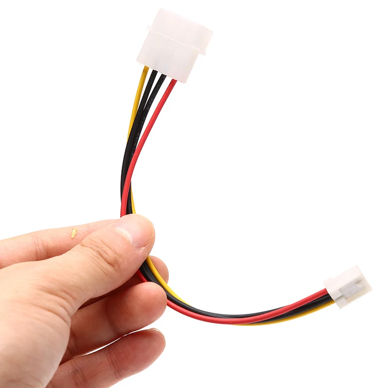 Фото Кабель питания 4-контактный Molex IDE (штекер) - 4P ATA (гнездо) для подключения к разъему Floppy Drive - F(x) №2