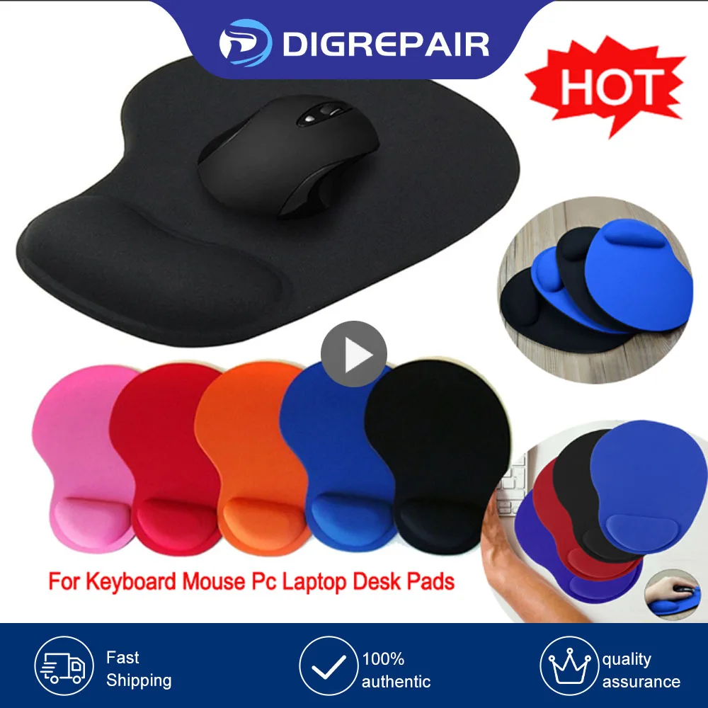 

Anti-friction Wrist Mouse Pad Creative Solid Color Environmental Protection Anti-washing Game Mouse Pad For Pc Computer Laptop