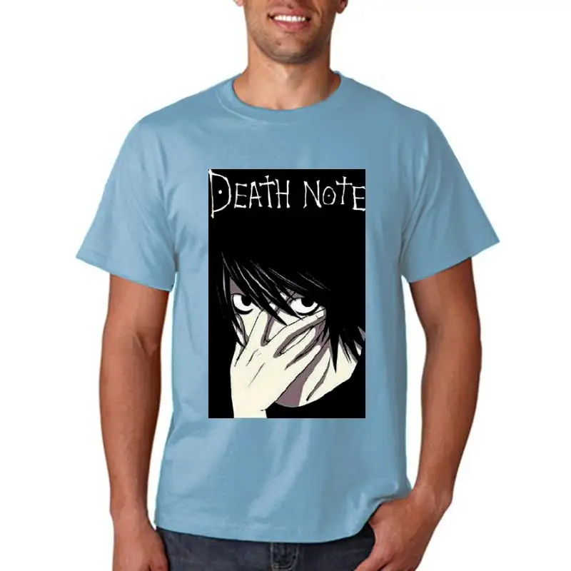 

Название: черная футболка с принтом Киры Deathnote