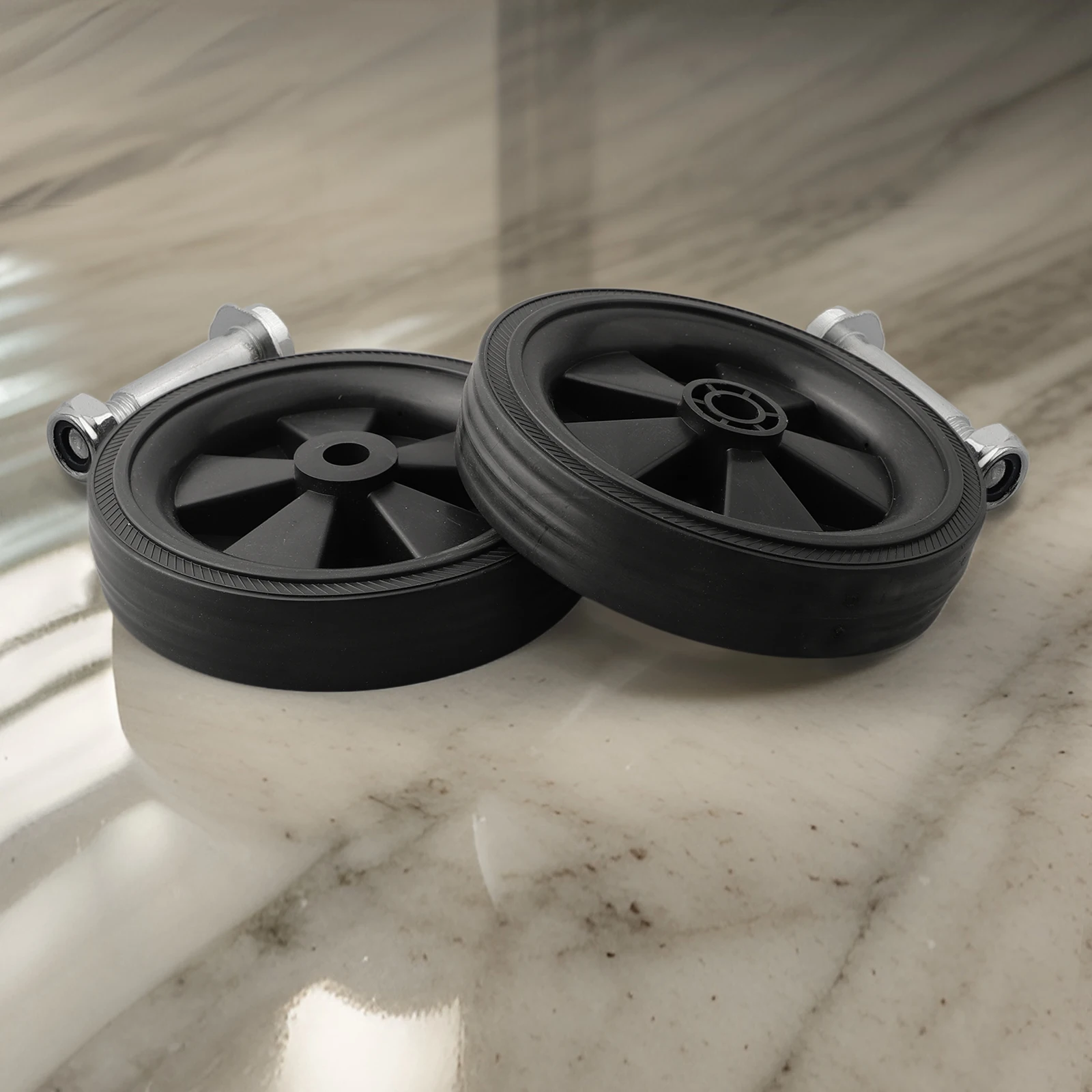 Колеса с винтами роликовые колеса черные M6 новые для безмасляных машин детали