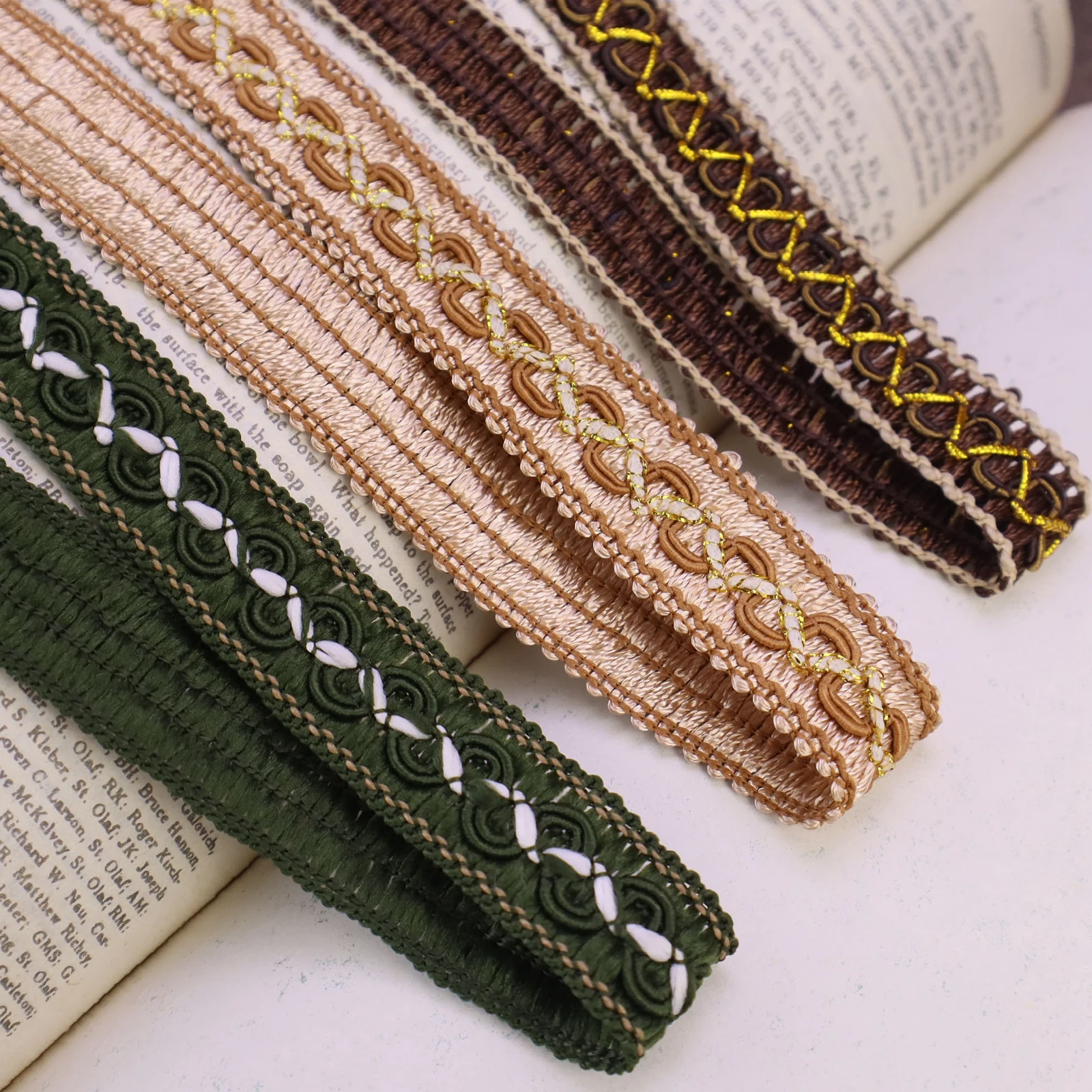 2 ярда оплетка отделка тканая для рукоделия шитье шторы костюм аксессуары