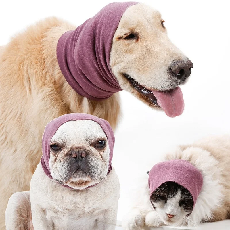 

Hat for Dogs Dog Grooming Earmuffs Warm Noise-proof Earmuffs Pet Ear Cover Cloth Hat Winter Windproof Hats Puppy Pet Supplies