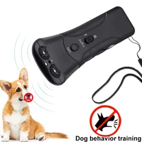 dog repeller high power dog anti bark deterrent handheld dog trainer and bark control device 3 in 1 with led flashlight