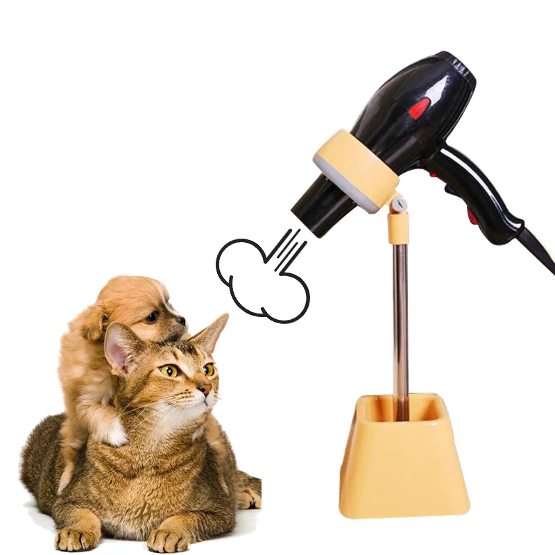 

Clothes Cat Drying Frame Dryer Pet Fixing Hair Rotatable Bracket Pets Holder Grooming Dog