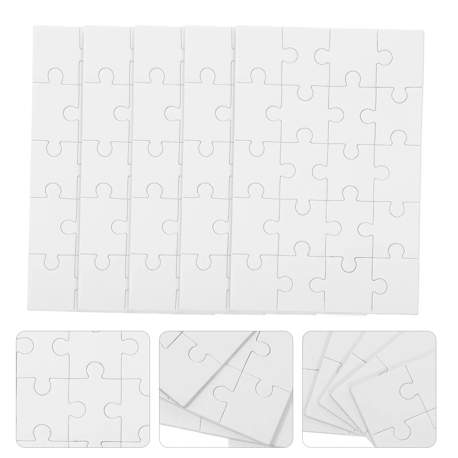 

5 комплектов, пустые головоломки для самостоятельной сборки