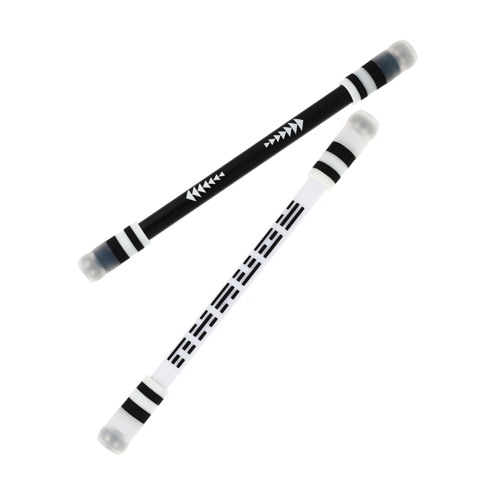 

2Pcs Interesting Rotating Pens Portable Flying Pens Gaming Flipping Pens Students Finger Pens