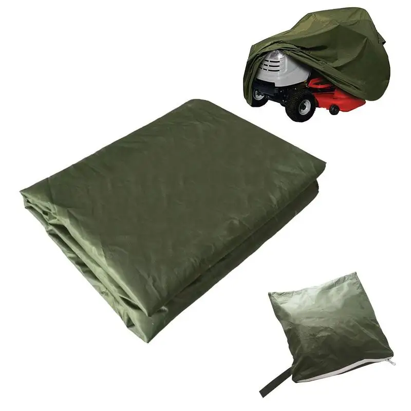 

Lawn Mower Cover Oxford Cloth Tractor Cover Push Mower Protector Dustproof Riding Mower Cover Sunshade For Garden Furniture