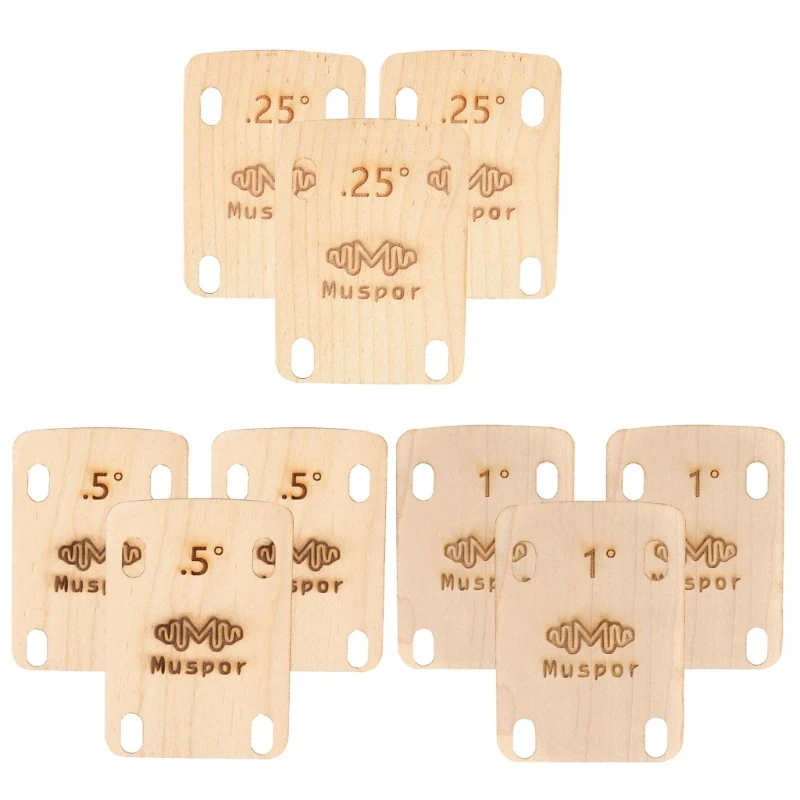 

3PCS Electric Guitar Neck Plate Guitar Gasket Replacement Guitar Neck Shims