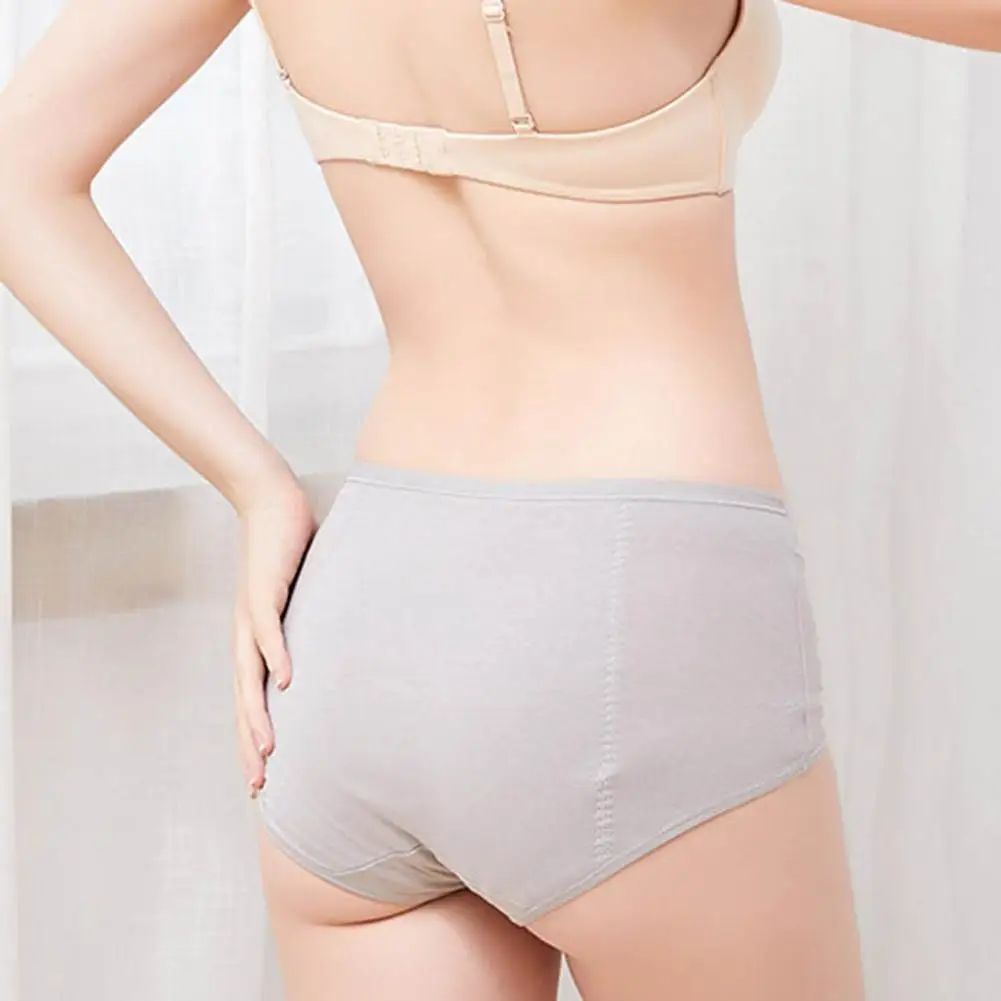 

Women Ultra-thin Breathable Cotton Menstrual Panties Leakproof Absorbent Underwear for Women Wide Crotch Warm Intimate Female