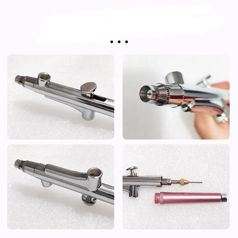 Аэрограф пистолет-распылитель для ногтевого дизайна маникюра рисования тортов