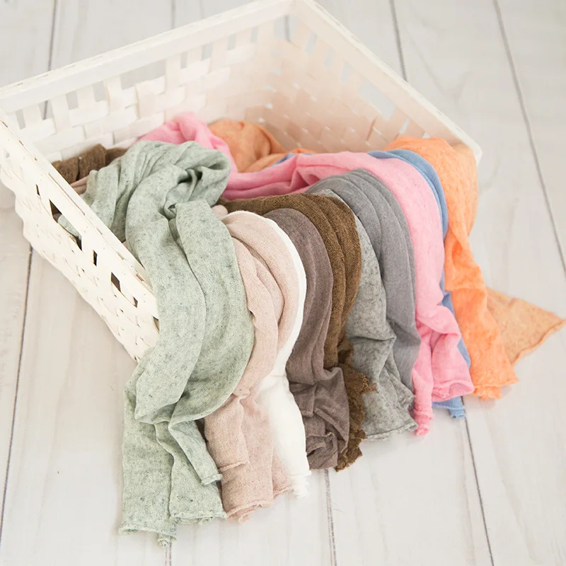 

Newborn Photography Wrap Cloth Wrapping Yarn Hundred Days Baby Photo Towel Toddler Photograph Shooting Prop Full Moon Photo Gift
