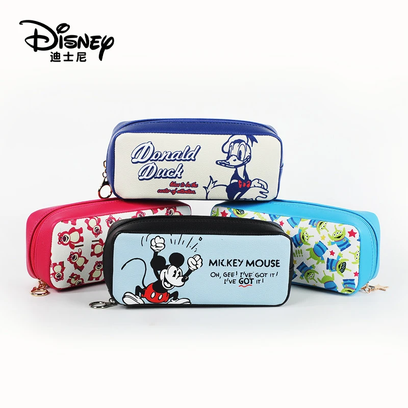 Case High-capacity Mickey Mouse Lotso School Pencils Bag Cartoon Stationery Box Stationery For Kids Gifts