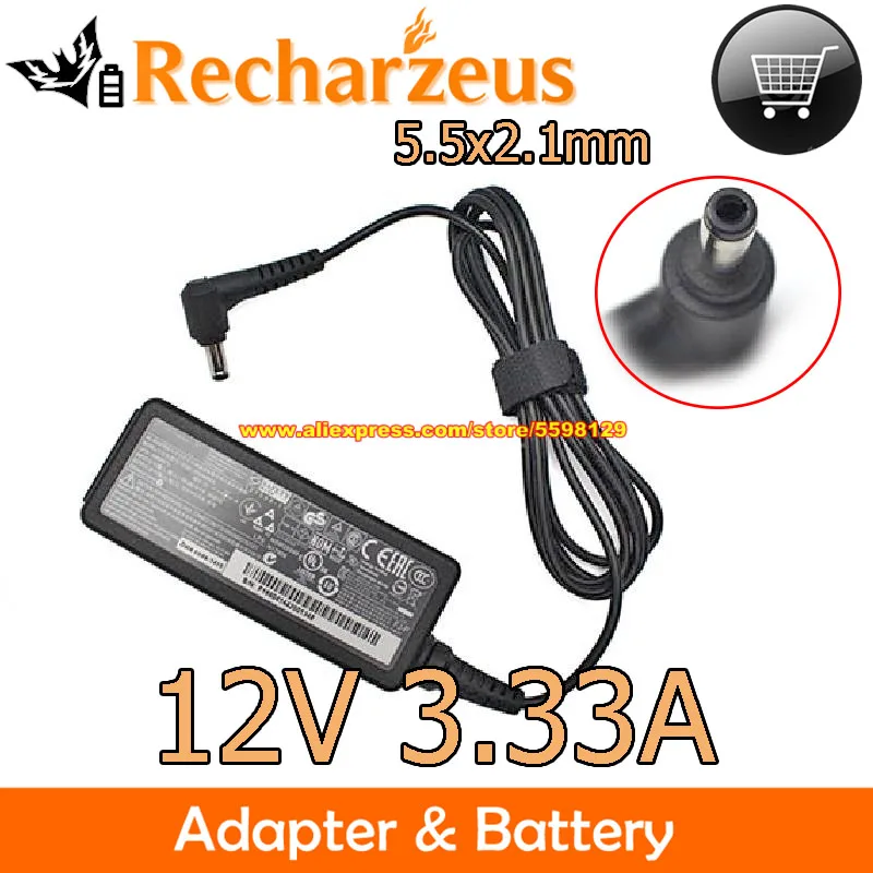 Chicony A12-040n1a Power Supply Laptop Charger 4.8 X 1.7mm Tip