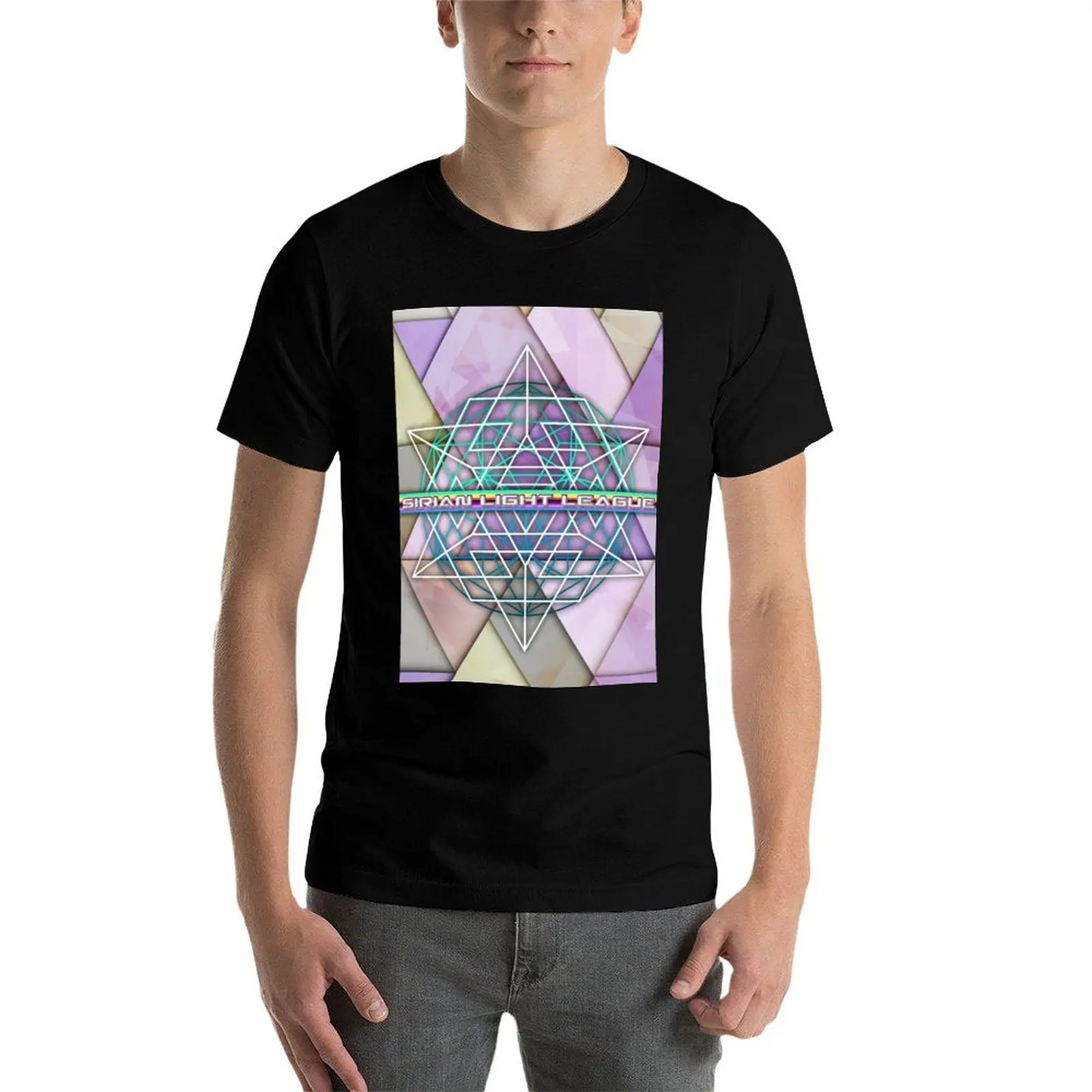 Футболка Sirian Light League милые топы простая одежда в стиле аниме компрессионная