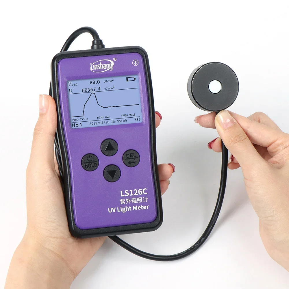 LS126C Измеритель УФ-излучения 254 нм UV интенсивности радиометра света