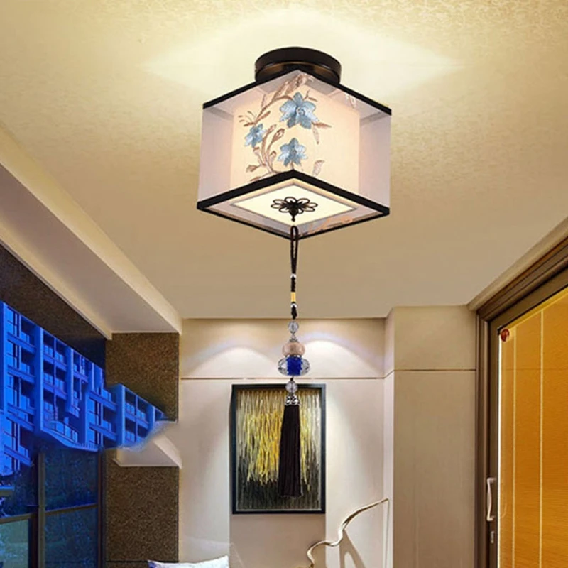 

KX4B 4 Types Chinese Style LED Light Fixtures Ceiling Ceiling for Living