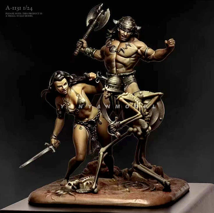 1/24 набор моделей из смолы бесцветная и самособранная фотография