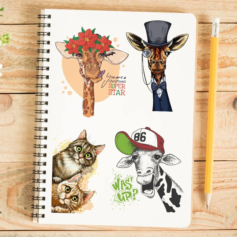 

AZSG Animals Cat / giraffe / Dog Clear Stamps For DIY Scrapbooking Decorative Card Making Crafts Fun Decoration Supplies