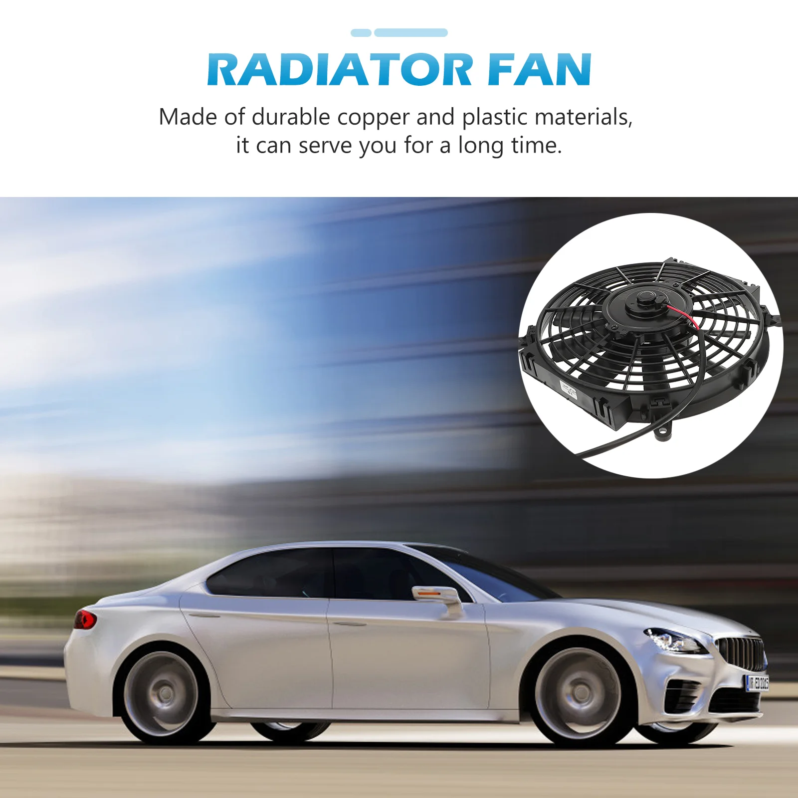 Охлаждающий вентилятор кулер радиатор двигателя кондиционер автомобильный