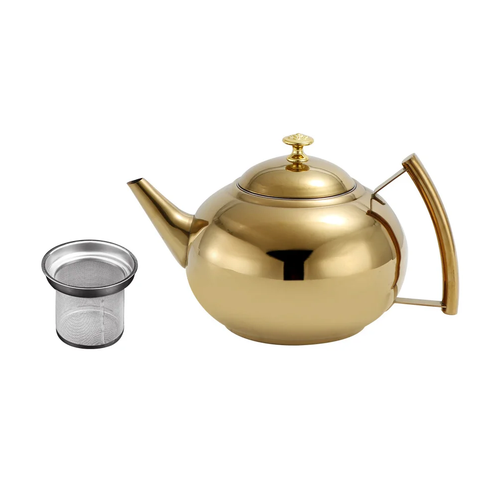 

Kettle Tea Teapot Pot Stovetop Steel Stainless Coffee Watercamping Infusertop Whistling Kitchen Loose Hot Beverage Induction
