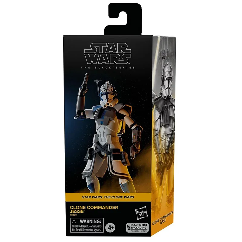 

[В наличии] Hasbro Звездные войны, черная серия, клон командира Джесси, экшн-фигурка, Коллекционная модель игрушки, 6 дюймов