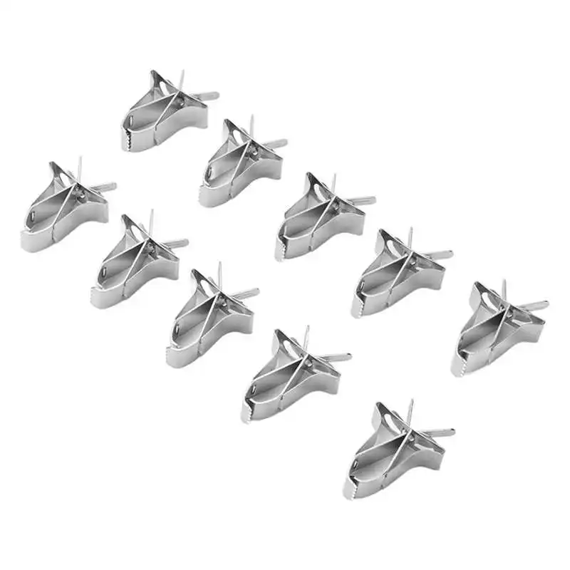 

Fruit Vegtable Clips Birds Fruit Vegetable Holder Stainless Steel for Lark Hamster Rabbit