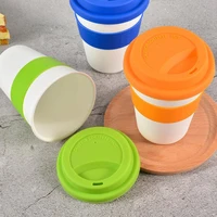 water cup food grade heat resistant pp all purpose beverage coffee cup with spiral lid for home