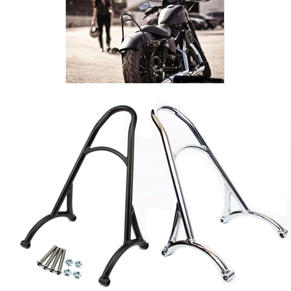 

Motorcycle Backrest Sissy Bar For Harley Sportster 883 1200 XL 2004-2016 2005 2006 2007 2008 2009 2010 2011 2012 2013 2014 2015