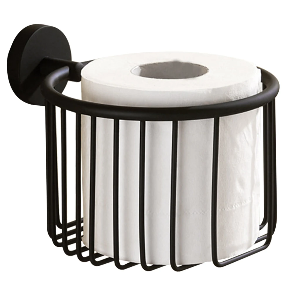 

Креативный Деревянный алюминиевый держатель для салфеток, настенный держатель для туалетной бумаги в ванную комнату, полые аксессуары для ...