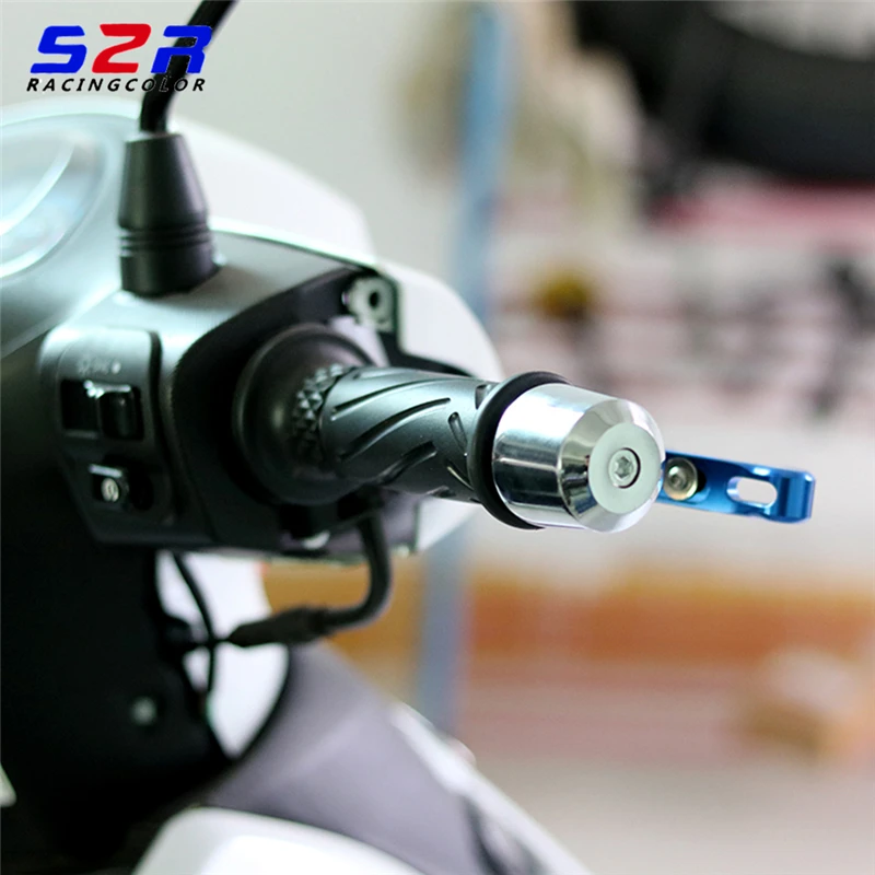2pcs 7/8 inch Motorcycle Handlebar  Balanced Plug Universal Handle Bar End Grips Slider 22 mm handle bar grips ends Solid iron images - 6