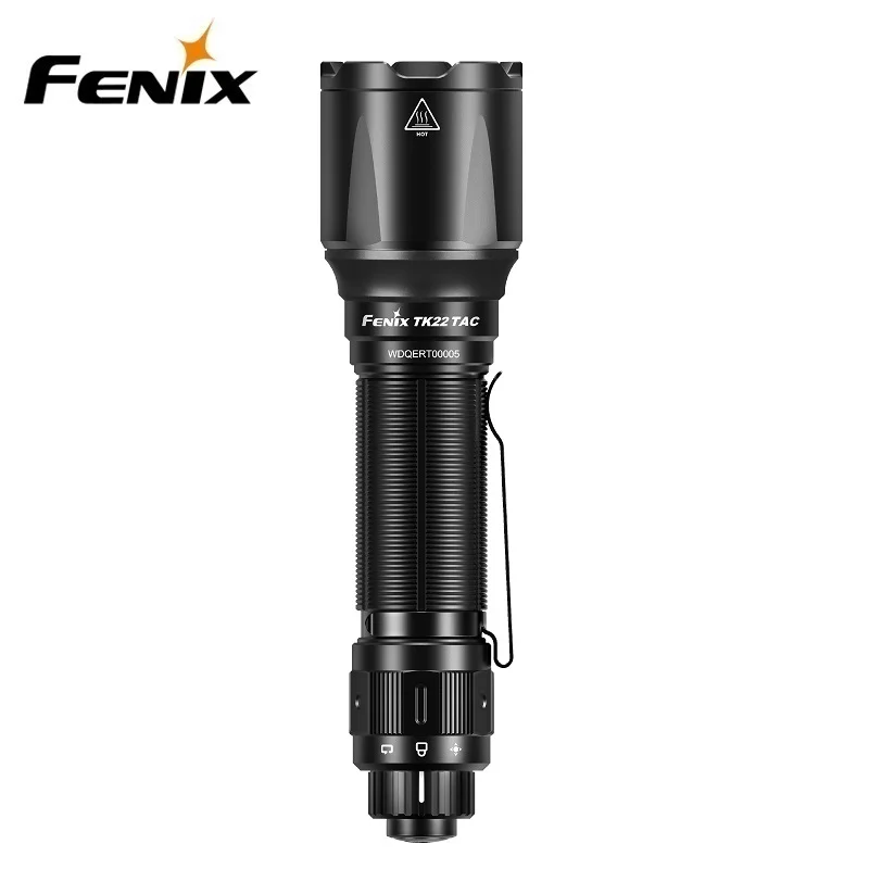 

Fenix TK22 TAC SFT70 LED 2800 lumens tactical flashlight with a 21700 rechargeable Li-ion battery