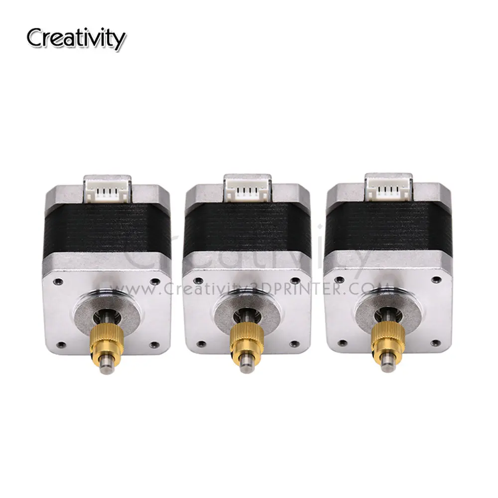 42-40 шаговый двигатель и экструзионное колесо латунный редуктор E ось подходит для