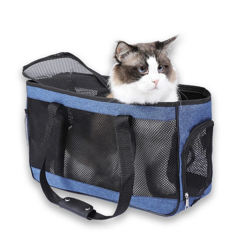 

Portable Pet Dog Bag Outdoor Travel Handbag Breathable Mesh Bags for Small Dogs Cat Chihuahua Carrier Outgoing Pets Carrier Bag