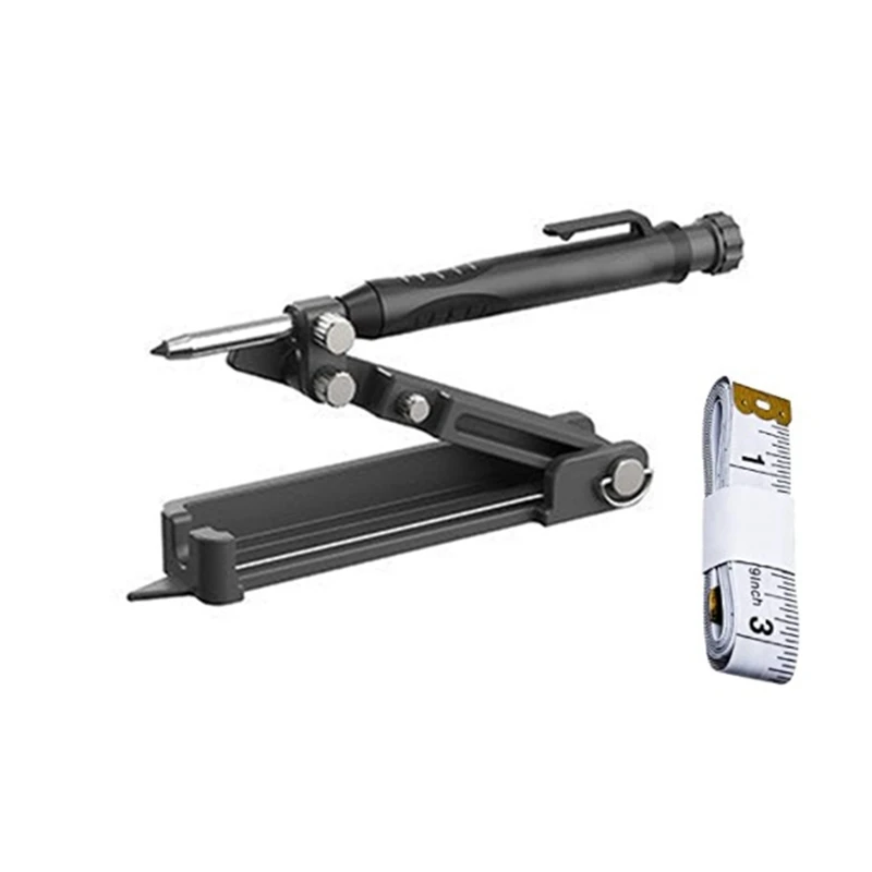 

Строительный карандаш, инструмент для письма, многофункциональный инструмент для деревообработки с карандашом, инструмент «сделай сам» с ...