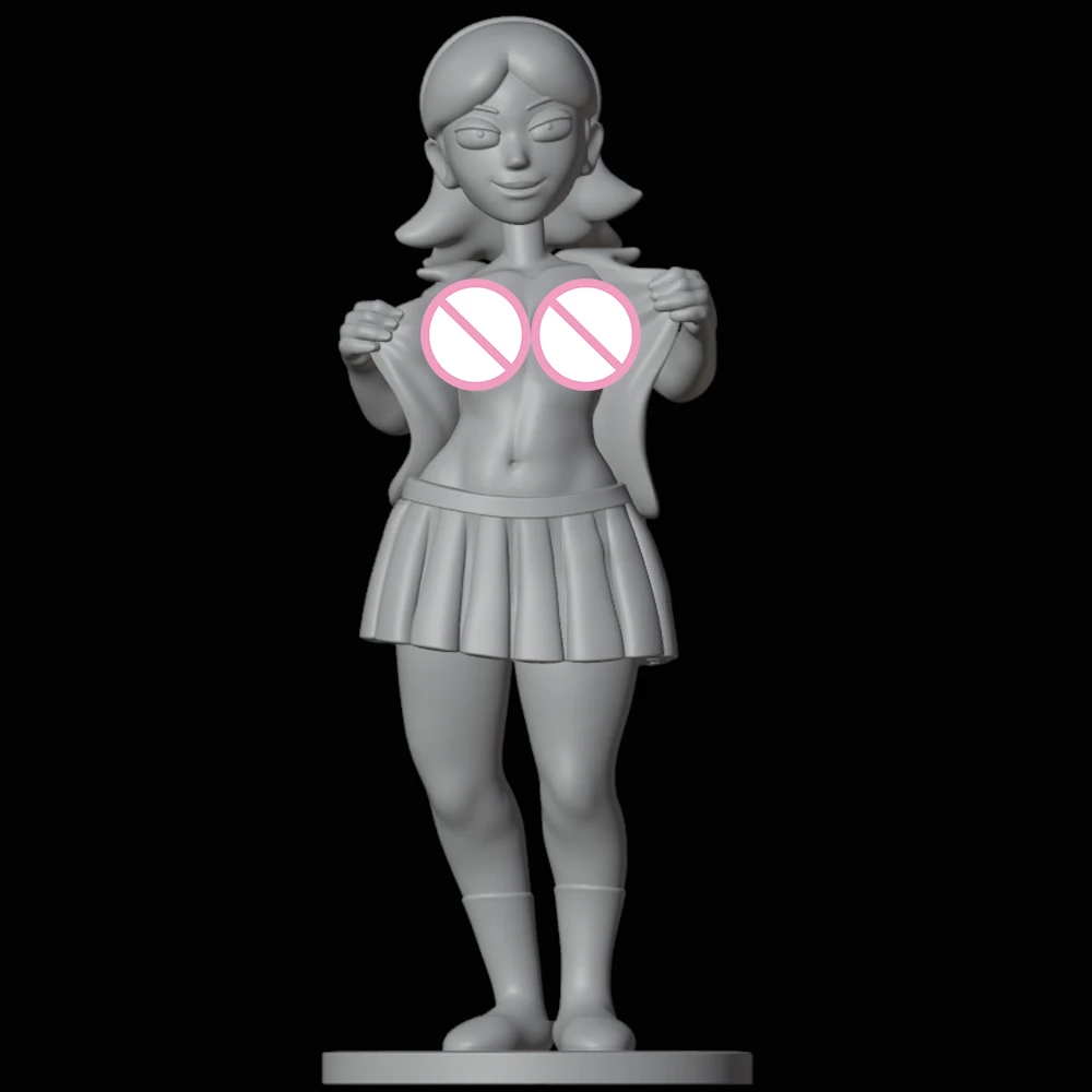 1:24 красивая девушка Джессика 3d печатная модель из смолы неокрашенная фигурка