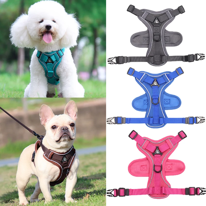 

Vest-style Dog Harness Small Dog Harness Arnes Perro Puppies Walking Dog Leash Harnais Chien Cat Accessories Dog Accessories