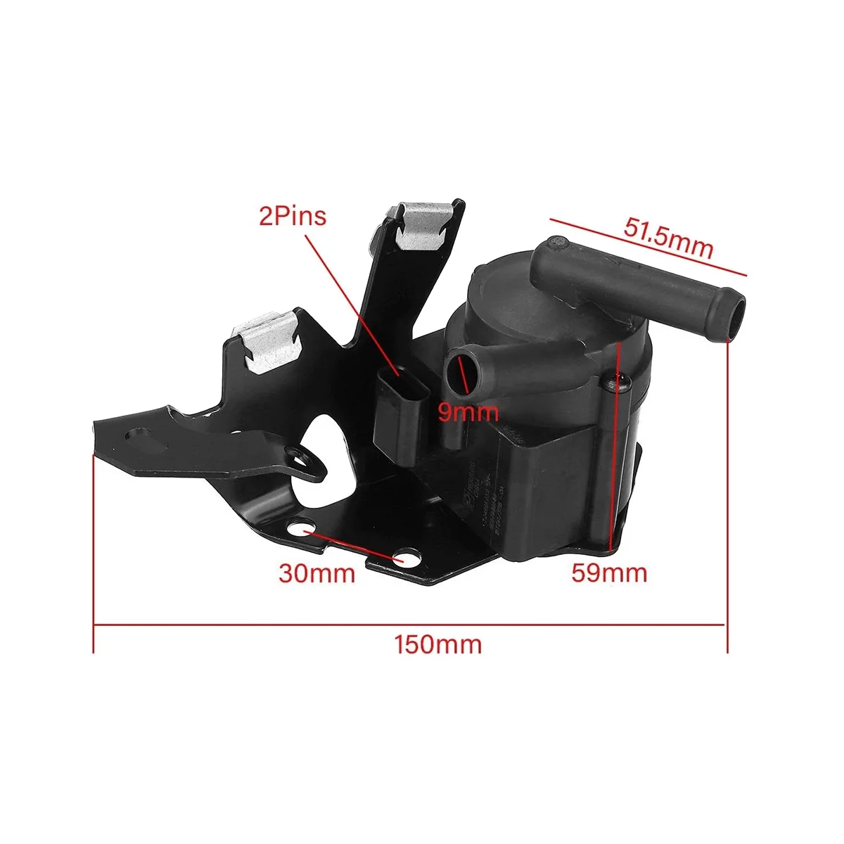 Автомобильный турбо Электрический водяной насос 9806790880 V762942380 для Citroen C4 C5 Peugeot 308 508