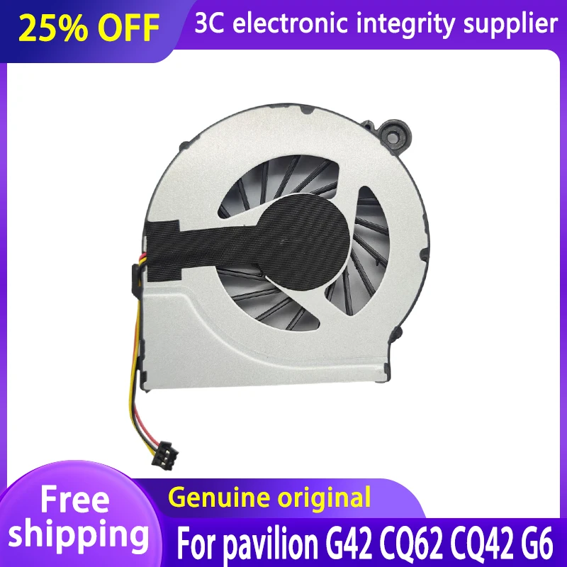 

New Laptop Cooling Fan for HP CQ42 G42 PN: DFS53II05MC0T FAAX000EPA FAR1200EPA CPU Cooler Radiator