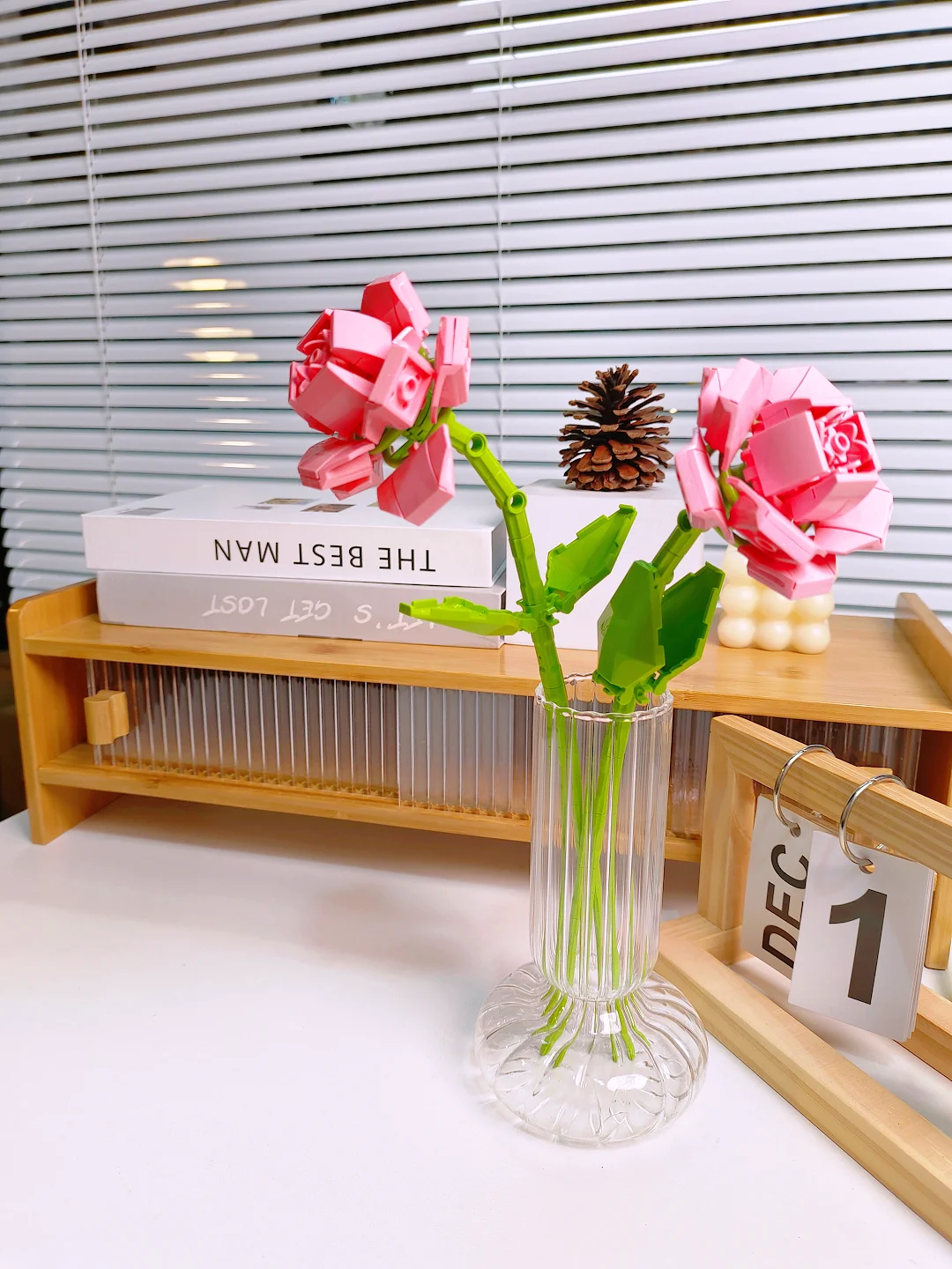 

Мини-конструктор вечная роза и подсолнух