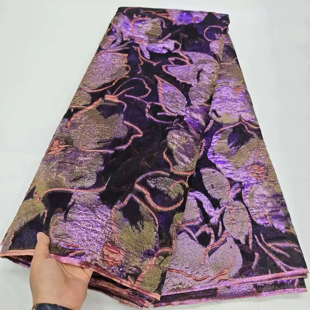 Французская парчовая кружевная ткань из органзы 2024 Высококачественная