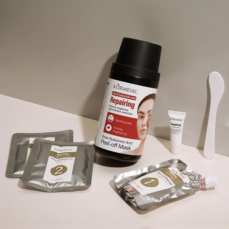 Маска для лица DRMEINAIER с розой и гиалуроновой кислотой