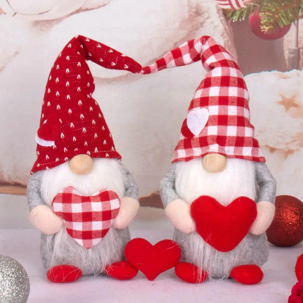 

Valentine's Day Faceless Ornament Nordic Gnome Old Man Valentines Day For Home Decoration Easter Home Decor Gifts U0a1