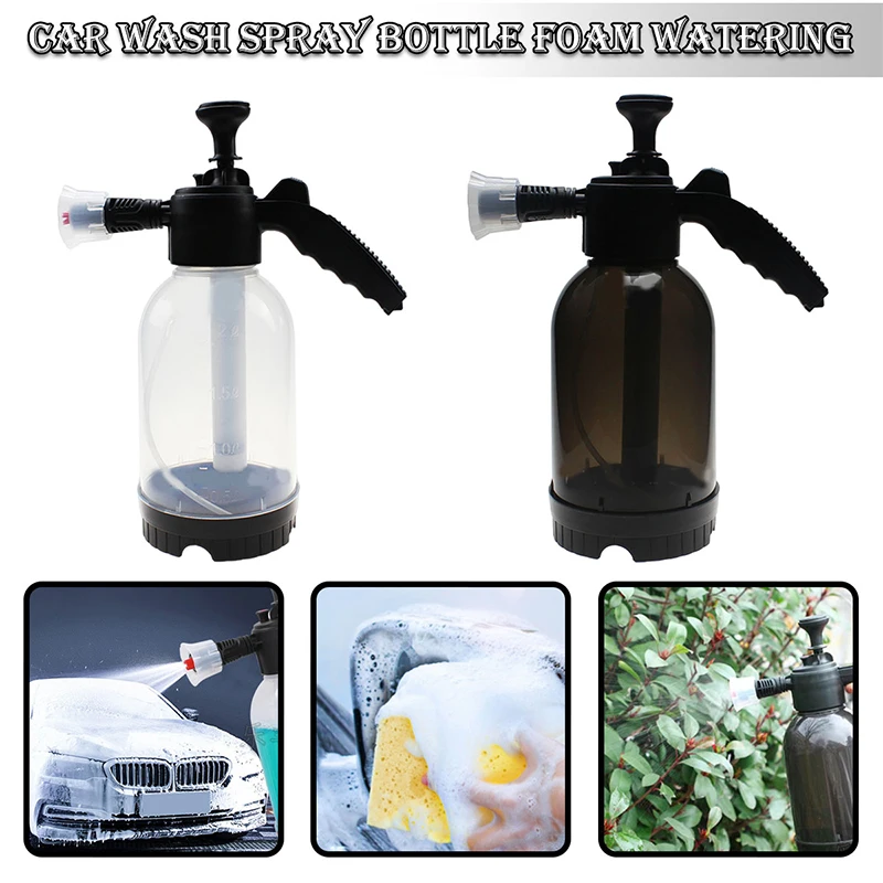 

2L Hand Pump Foam Sprayer Thick Soapy Solution Sprayer Car Window Cleaning Wash Spray Bottle For Home Gardening Irrigation Tool