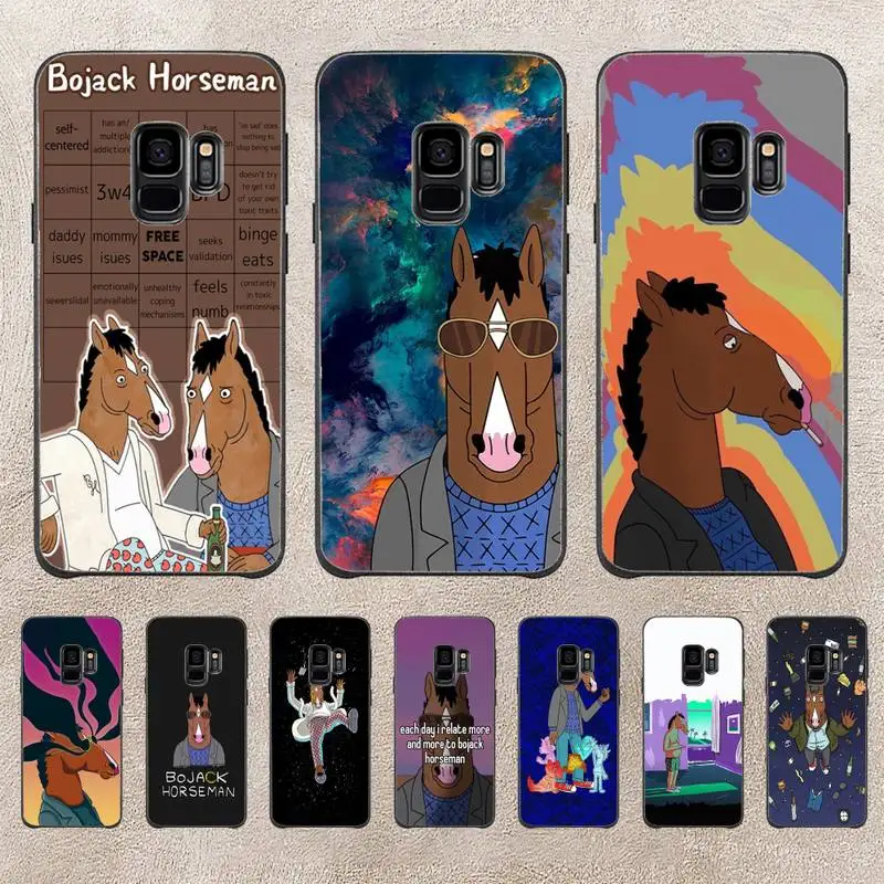 

Cartoon B-BoJacks Phone Case For Samsung Galaxy A51 A50 A71 A21s A71 A41 A70 A30 A22 A02s A53 A72 A73 5G Cover