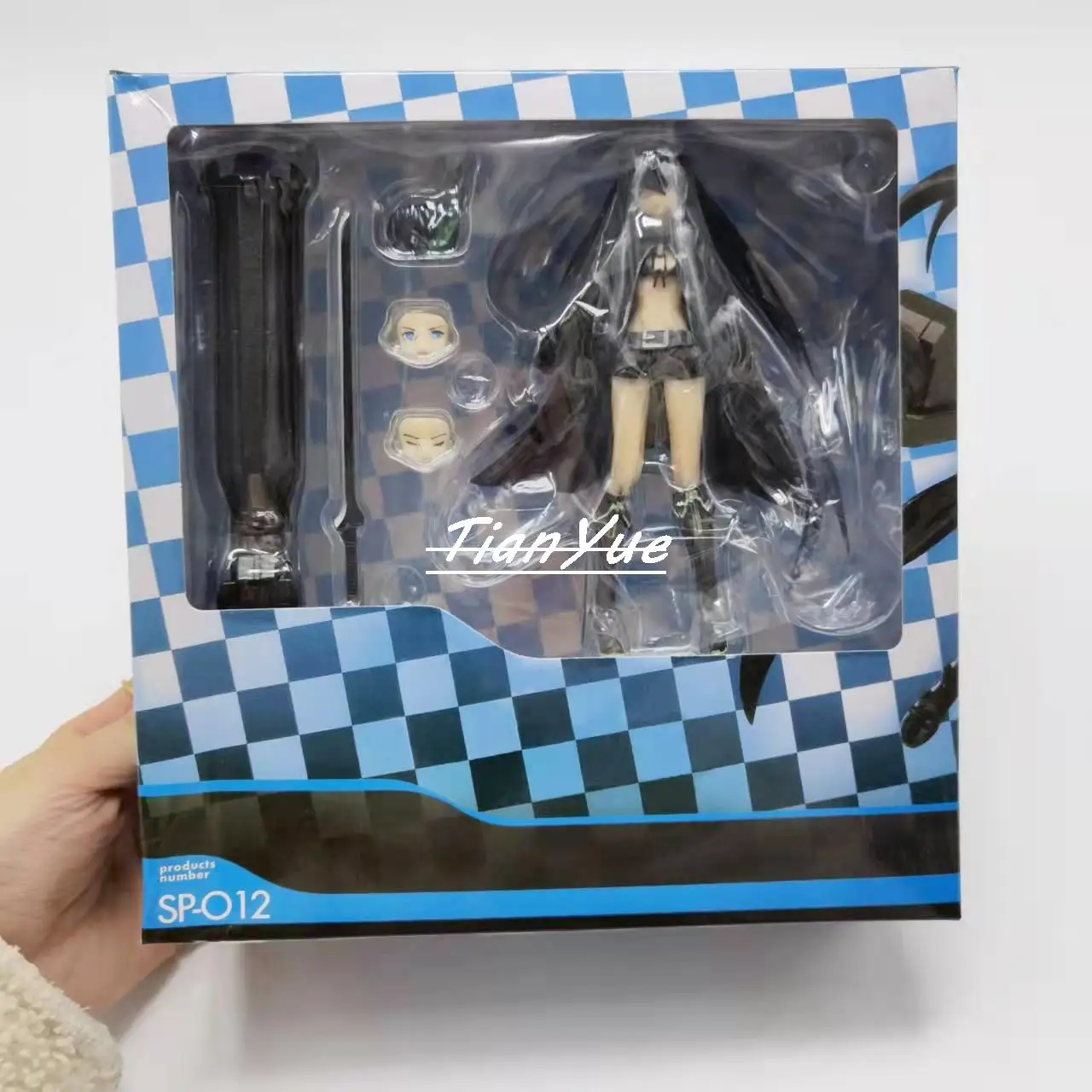 BLACK ROCK SHOOTER Crazy BLK Figma SP 012 Аниме Фигурка коллекционные модели игрушек 15 см |
