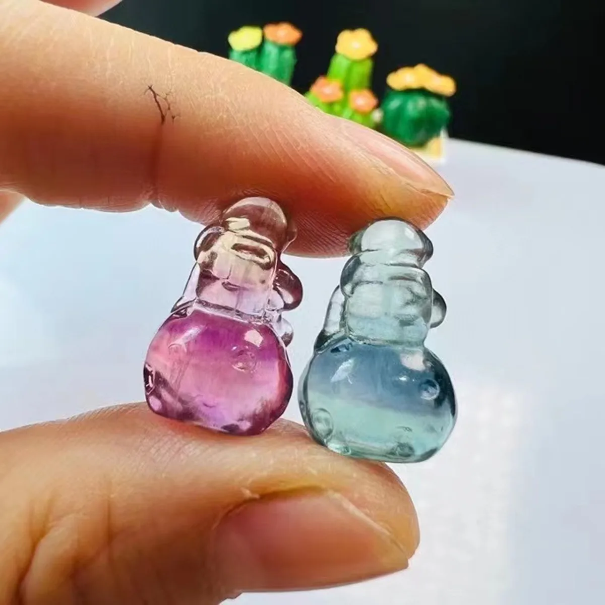 

10 шт./упаковка, декоративный флюорит