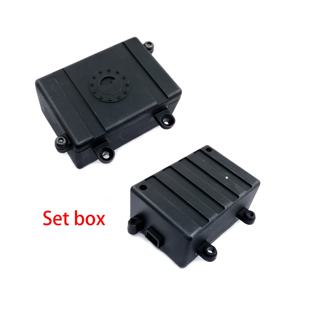 1Set 313 Wheelbase Frame with Battery Panel Box For 1/10 RC Crawler Car 90046 90047 Axial SCX10 II enlarge