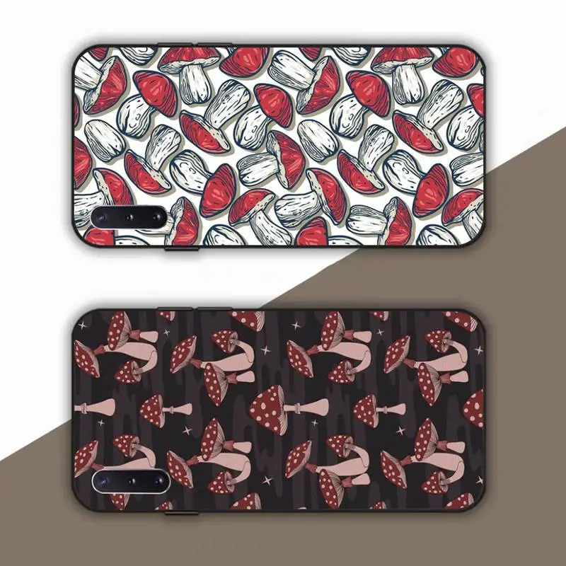 

Mushroom Phone Case for Samsung Note 5 7 8 9 10 20 pro plus lite ultra A21 12 72